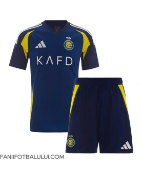 Al-Nassr Echipament de Fotbal Replică 2024-25 Copii Deplasare (+ Șorturi)